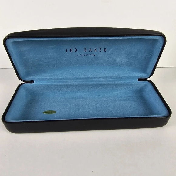 Ted Baker London black hard shell eyeglass/sunglass case - Picture 6 of 6